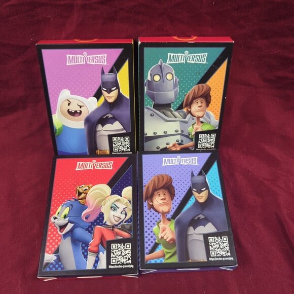 2024 McDonald's Multiversus Happy‎ Meal Toys – Lot of 4 – New Sealed - Picture 2 of 3